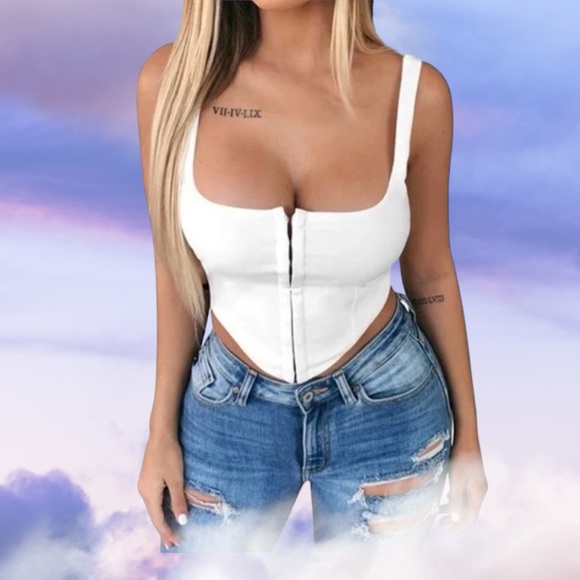 Women’s front hook corset top NKD COLLECTIONS brand - Picture 2 of 6